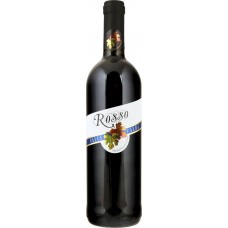Вино VALLE CALDA ROSSO Валле Кальда Россо красное полусухое, 0.75л, Италия, 0.75 L