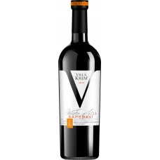 Вино VILLA KRIM Саперави столовое красное сухое, 0.75л, Россия, 0.75 L