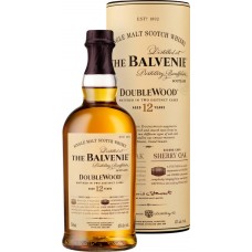 Виски BALVENIE DOUBLE WOOD Шотландский односолодовый 12 лет, 40% туба, 0.7л, Великобритания, 0.7 L