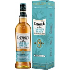 Виски DEWAR'S 8 Carribbean Smooth Шотландский купажированный, 40%, п/у, 0.7л, Великобритания, 0.7 L