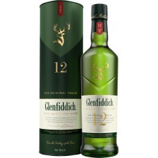 Купить Виски GLENFIDDICH Шотландский односолодовый 12 лет 40%, туба, 0.7л, Великобритания, 0.7 L в Ленте