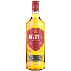 Виски GRANT'S Triple Wood Шотландский купажированный 3 года, 40%, 1л, Великобритания, 1 L