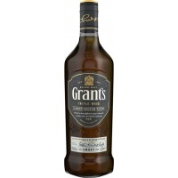 Виски GRANT'S Triple wood Smoky купажированный, 40%, 0.7л, Великобритания, 0.7 L