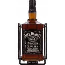 Виски JACK DANIEL'S Tennessee Whiskey зерновой, 40%, 3л, США, 3 L