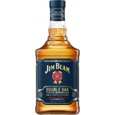 Виски JIM BEAM Bourbon Double Oak, 43%, 0.7л, США, 0.7 L