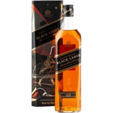 Купить Виски JOHNNIE WALKER Black Label Шотландский купажированный 12 лет, 40%, 0.7л, Великобритания, 0.7 L в Ленте