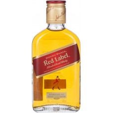 Виски JOHNNIE WALKER Red Label купажированный, 40%, 0.2л, Великобритания, 0.2 L