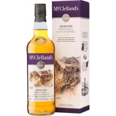 Виски MCCLELLAND'S Highland 40%, п/у, 0.7л, Великобритания, 0.7 L