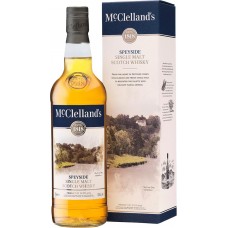 Виски MCCLELLAND'S Speyside 40%, п/у, 0.7л, Великобритания, 0.7 L