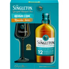 Купить Виски SINGLETON Dufftown Шотландский, односолодовый 12 лет 40%, п/у + стакан, 0.7л, Великобритания, 0.7 L в Ленте