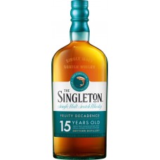 Виски SINGLETON Шотландский односолодовый 15 лет, 40%, 0.7л, Великобритания, 0.7 L