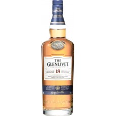 Виски THE GLENLIVET Шотландский односолодовый 18 лет алк.43% п/у, Великобритания, 0.7 L