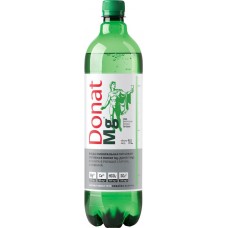 Вода минеральная DONAT MG природная лечебная газированная, 1л, Словения, 1 L