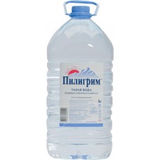 Вода минеральная ПИЛИГРИМ Талая столовая негазированная, 5л, Россия, 5 L