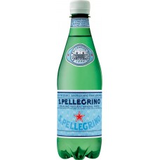 Вода минеральная S.PELLEGRINO природная лечебно-столовая газированная, 0.5л, Италия, 0.5 L