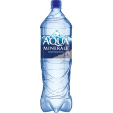 Вода питьевая AQUA MINERALE 1-й категории газированная, 1.5л, Россия, 1.5 L