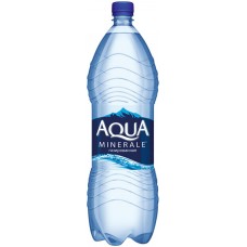 Вода питьевая AQUA MINERALE газированная, 2л, Россия, 2 L