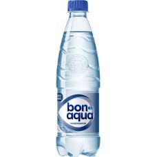 Вода питьевая BONAQUA газированная, 0.5л, Россия, 0.5 L