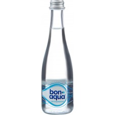 Вода питьевая BONAQUA негазированная, 0.33л, Россия, 0.33 L