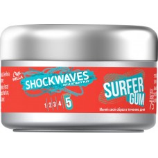 Воск для укладки волос WELLA Shockwaves Surfer Gum, 75мл, Россия