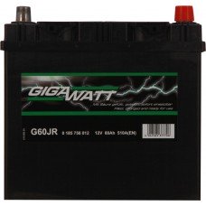 Купить Аккумуляторная батарея GIGAWATT 560 412 051-60е Ач, Чехия в Ленте