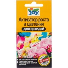 Купить Активатор роста и цветения для орхидей JOY в таблетках, 2шт, Россия, 2 таб в Ленте