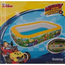 Бассейн BESTWAY Mickey Mouse Road Racers надувной 262х175х51см 91008, Китай