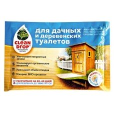 Биоактиватор для дачных и деревенских туалетов CLEAN DROP Арт. 28265740, 80г, Россия, 80 г