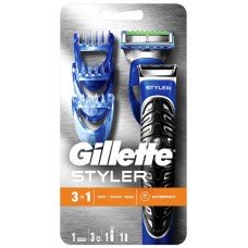 Купить Бритва-стайлер для бороды GILLETTE Fusion ProGlide Styler, с 3 насадками, Китай в Ленте