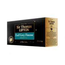 Чай черный SIR THOMAS LIPTON Earl Grey Finesse, 25пак, Россия, 25 пак
