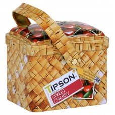 Купить Чай черный TIPSON Basket Collection Sweet Cherry Вишня и Черешня лист. к/уп, Шри-Ланка, 80 г в Ленте