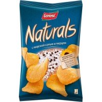 Чипсы картофельные NATURALS с морской солью и перцем, 100г, Польша, 100 г