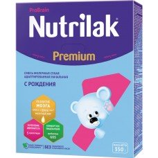 Купить Детское питание смесь NUTRILAK 1 Premium сухая молочная с 0 мес картон, Россия, 350 г в Ленте