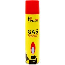 Газ для заправки зажигалок PIKTIME, 270мл, Россия, 270 мл