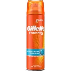 Купить Гель для бритья GILLETTE Fusion5 Ultra Moisturizing увлажнение, 200мл, Великобритания, 200 мл в Ленте