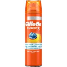 Купить Гель для бритья GILLETTE Fusion5 Ultra Sensitive+Cooling, для чувствительной кожи, 200мл, Великобритания, 200 мл в Ленте