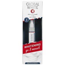 Гель-карандаш для зубов GLOBAL WHITE Original отбеливающий со вкусом мяты, 5мл, Россия, 5 мл