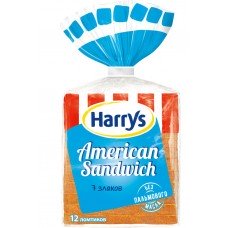 Хлеб HARRY'S American sandwich 7 злаков, 470г, Россия, 470 г