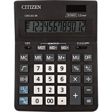 Купить Калькулятор настольный CITIZEN Business Line CDB 12 разрядов Арт. CDB1201-BK, Китай в Ленте