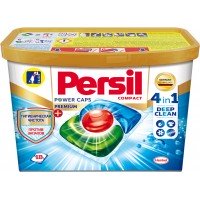Капсулы для стирки PERSIL Power Caps Premium Гигиена и чистота 4в1, 18шт, Сербия, 18 шт