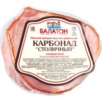 Карбонад БАЛАТОН Столичный в/у, Россия, 300 г