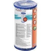 Картридж для фильтр-насоса BESTWAY Flowclear 10,6х20,3см, Арт. 58012, Китай