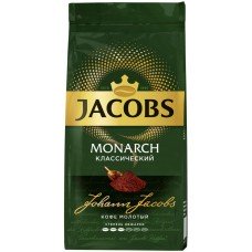 Купить Кофе молотый JACOBS Monarch натуральный жареный, 230г, Россия, 230 г в Ленте
