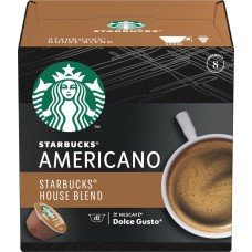Кофе молотый STARBUCKS House Blend Americano натуральный жареный, 102г, Великобритания, 102 г