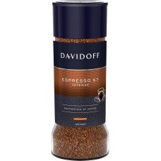 Кофе растворимый DAVIDOFF Espresso натуральный сублимированный, ст/б, 100г, Польша, 100 г