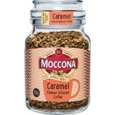 Кофе растворимый MOCCONA Continental Gold с ароматом карамели, ст/б, 95г, Нидерланды, 95 г