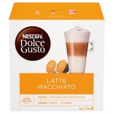 Кофе в капсулах NESCAFE Dolce Gusto Latte Macchiato, 16кап, Великобритания, 16 кап