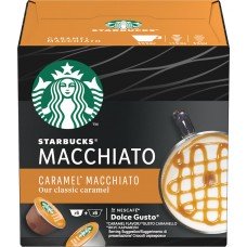 Кофе в капсулах STARBUCKS Caramel Macchiato к/уп, Великобритания, 12 кап