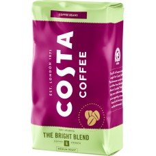 Кофе зерновой COSTA Bright blend средняя обжарка натур. жареный м/у, Великобритания, 1000 г