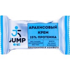 Купить Конфета орехово-фруктовая JUMP One со вкусом арахисовый крем, 30г, Россия, 30 г в Ленте